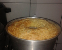Bolo de tapioca granulada