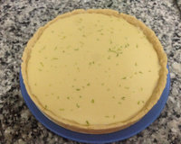 Torta de limão com chocolate branco