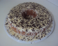 Bolo de leite condensando com coco