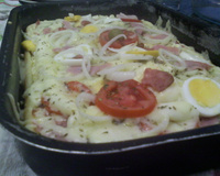 Massa de pizza de liquidificador