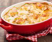 Merluza ao creme de leite