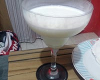 Batida de coco ou licor de coco cremosa