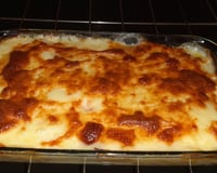 Batata gratinada ao creme branco especial