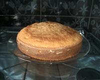 Bolo de bolo (sem manteiga e leite)