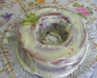 Bolo de gelatina de limão