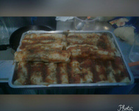 Panqueca com carne moída