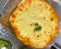 Escondidinho de bacalhau