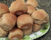 Pão de farelo de trigo e trigo integral