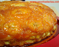 Bolo de banana caramelizada
