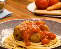 Almôndega de grão-de-bico