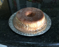 Pudim de sorvete delicioso da mamãe