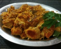 Cubinhos de peito de frango vapt vupt na pressão sem água