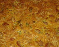 Torta deliciosa e fácil de salsicha