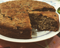 Bolo de banana sem açúcar