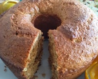 Bolo de laranja e aveia 