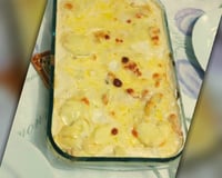 Frango cremoso com batata