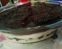 Pavê de bolo pronto de laranja