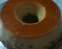 Pudim de paçoca e coco