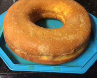 Bolo de laranja com casca fácil