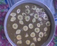 Bolo express de banana e granola (Vegan)