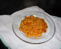 Macarrão de panela de pressão sem creme de leite