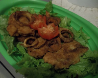 Filé de peixe empanado (crocante)