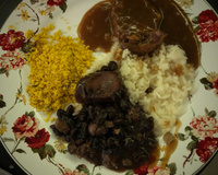 Músculo com cerveja preta