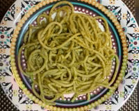 Macarrão ao pesto