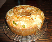 Bolo de fruta cristalizada
