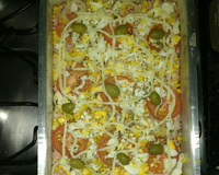 Massa de pizza de liquidificador