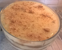 Torta de bolacha com café