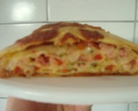 Rocambole de massa de Pastel