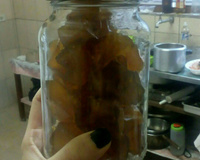 Doce de mamão verde