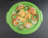 Filé de merluza frito