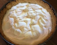 Torta de limão com suspiro