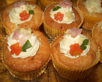 Cupcakes salgados da Aline