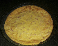 Souflé de queijo e presunto