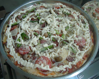 Massa super rápida de pizza crocante