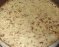Quiche de queijo com presunto