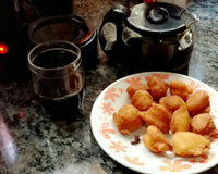 Bolinho fácil de fubá matinal