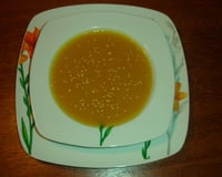 Sopa de abóbora com gengibre