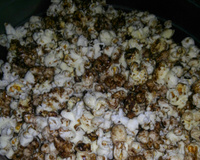 Pipoca doce de chocolate