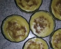 Curau com leite condensado e creme de leite