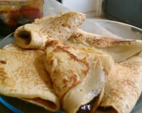 Crepe de chocolate
