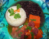 Carne seca com abóbora