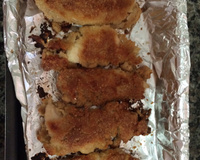 Filé de frango à milanesa sem fritura