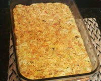 Massa de bolo salgado