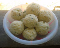 Bolinho de arroz simples da Valéria