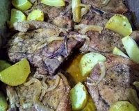 Bisteca de forno ao molho shoyu