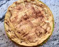 Torta de maçã americana
